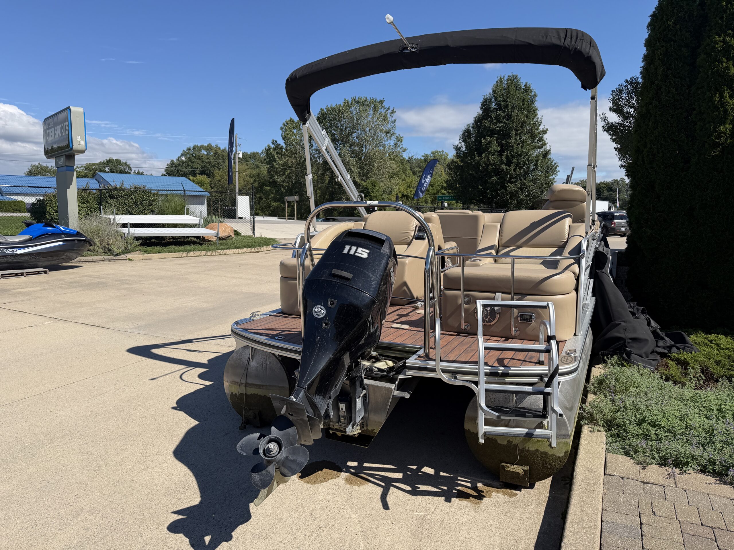 2014 Harris Grand Mariner 230 Mercury 115hp