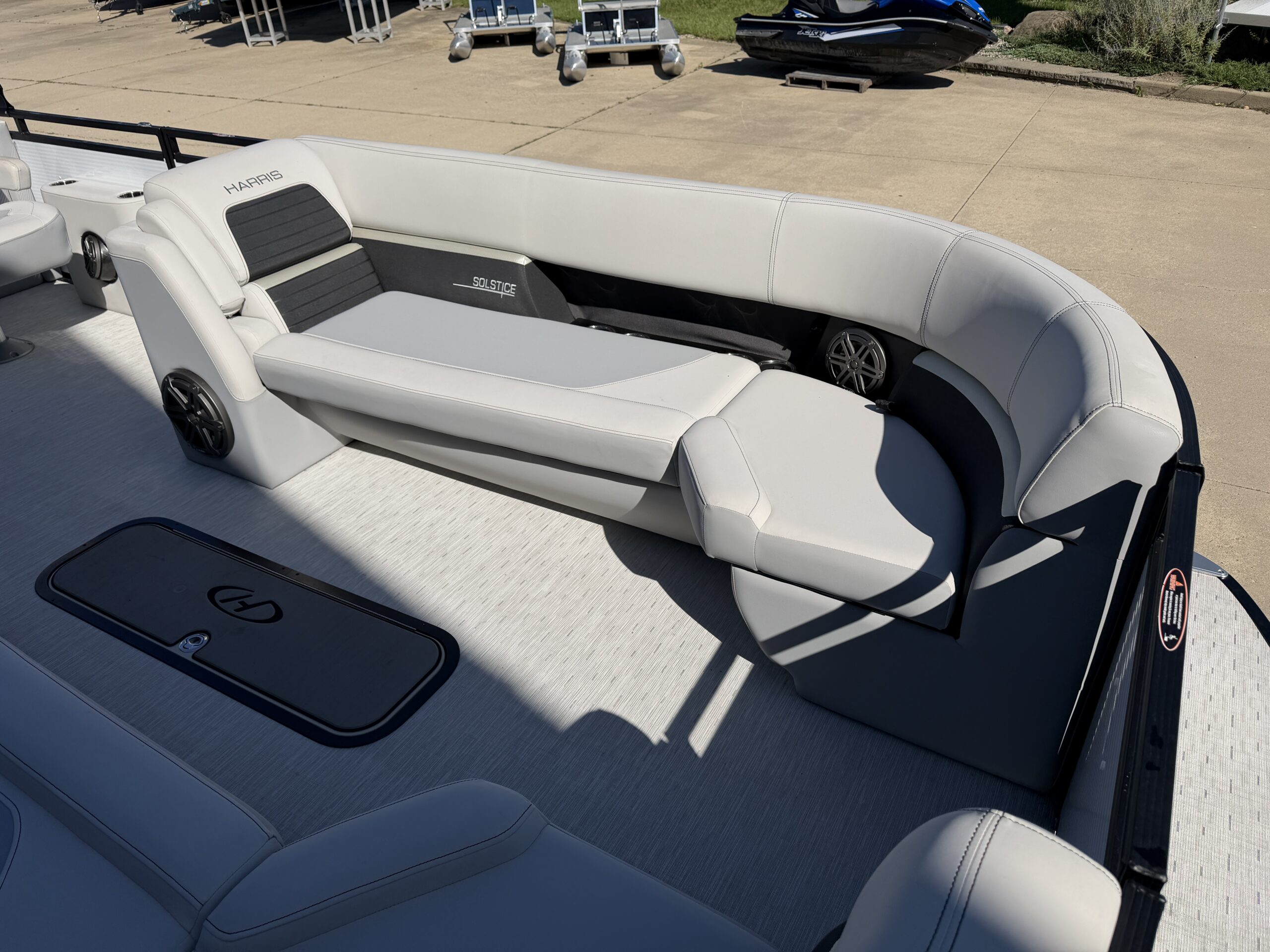 2023 Harris Solstice 250 CWDH Tri Toon  Mercury 250hp