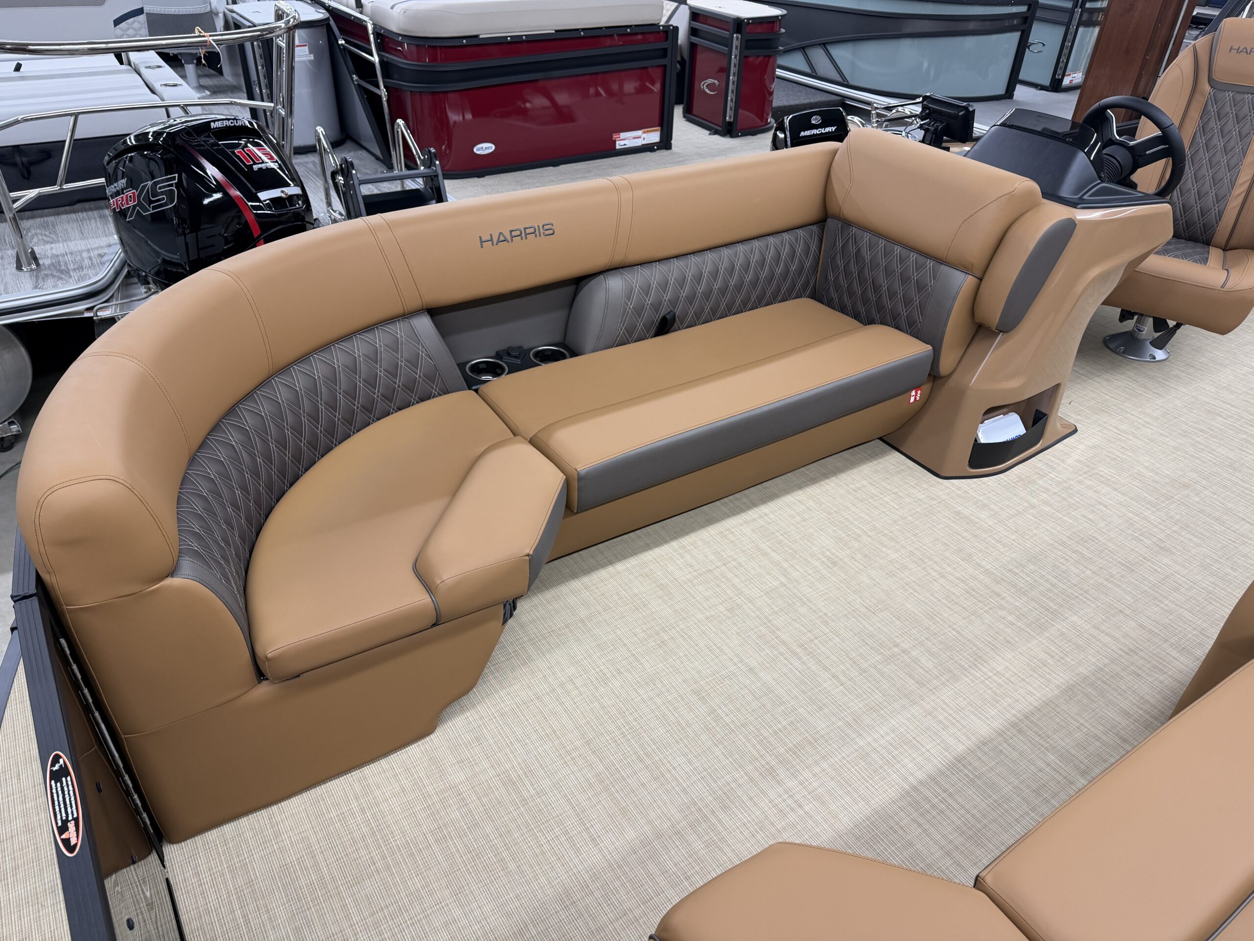 2026 Harris Cruiser 230 SLDH Tri Toon  Mercury 150hp