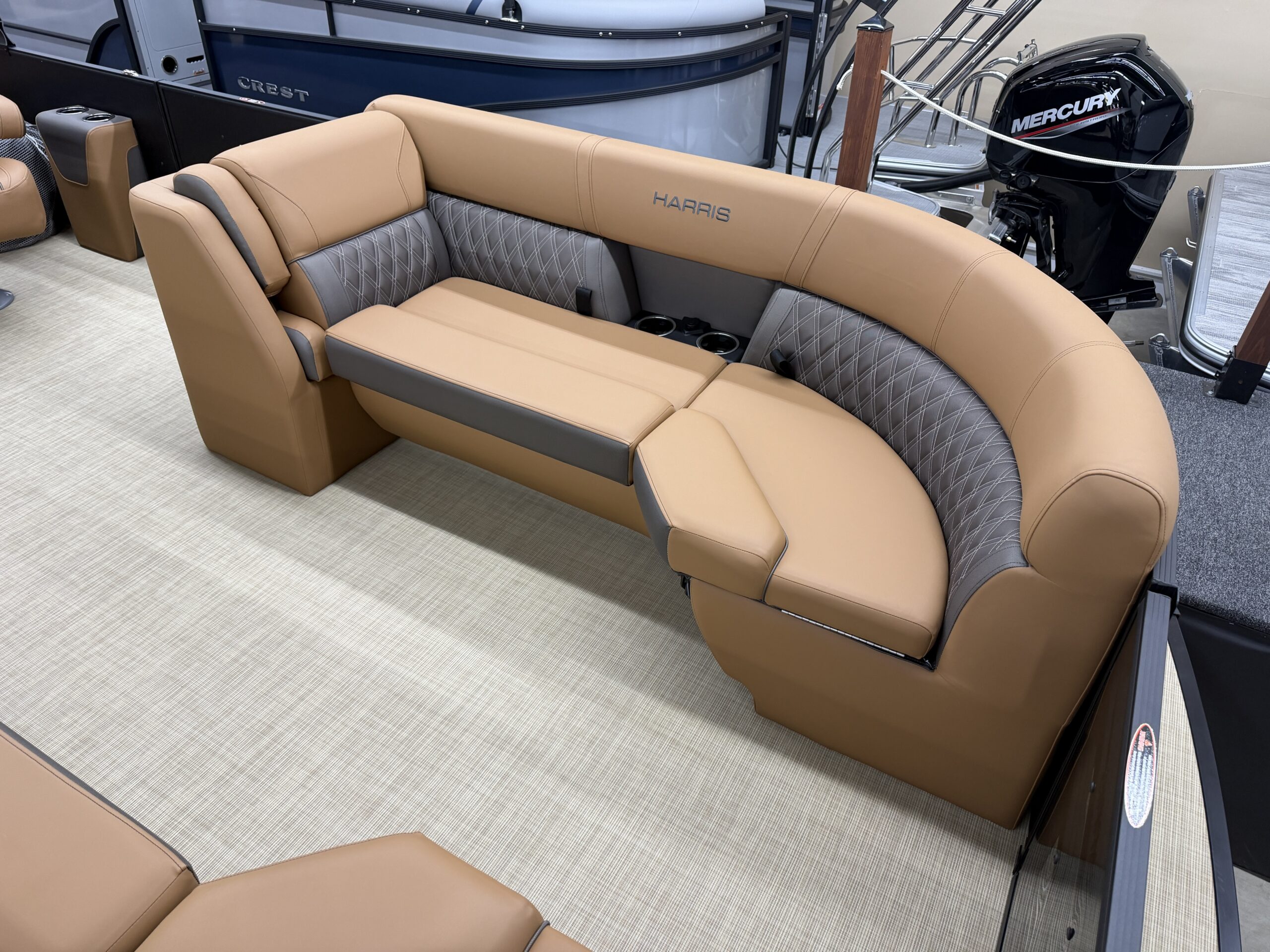 2026 Harris Cruiser 230 SLDH Tri Toon  Mercury 150hp