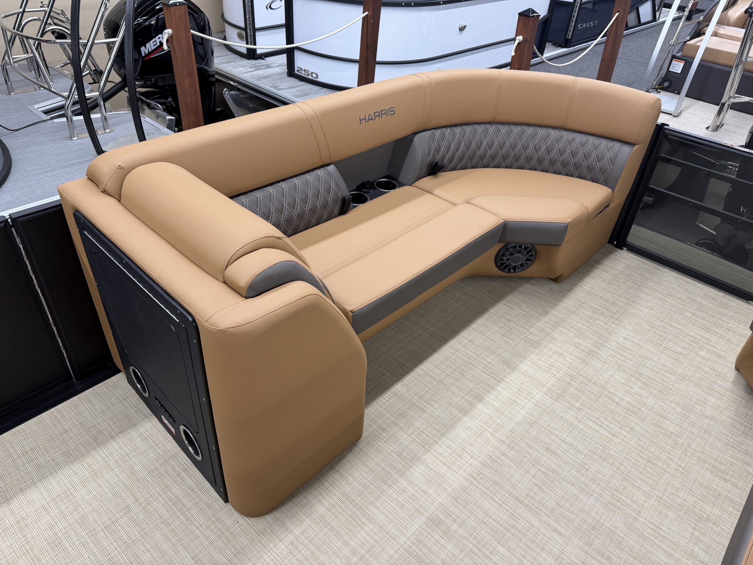 2026 Harris Cruiser 230 SLDH Tri Toon  Mercury 150hp