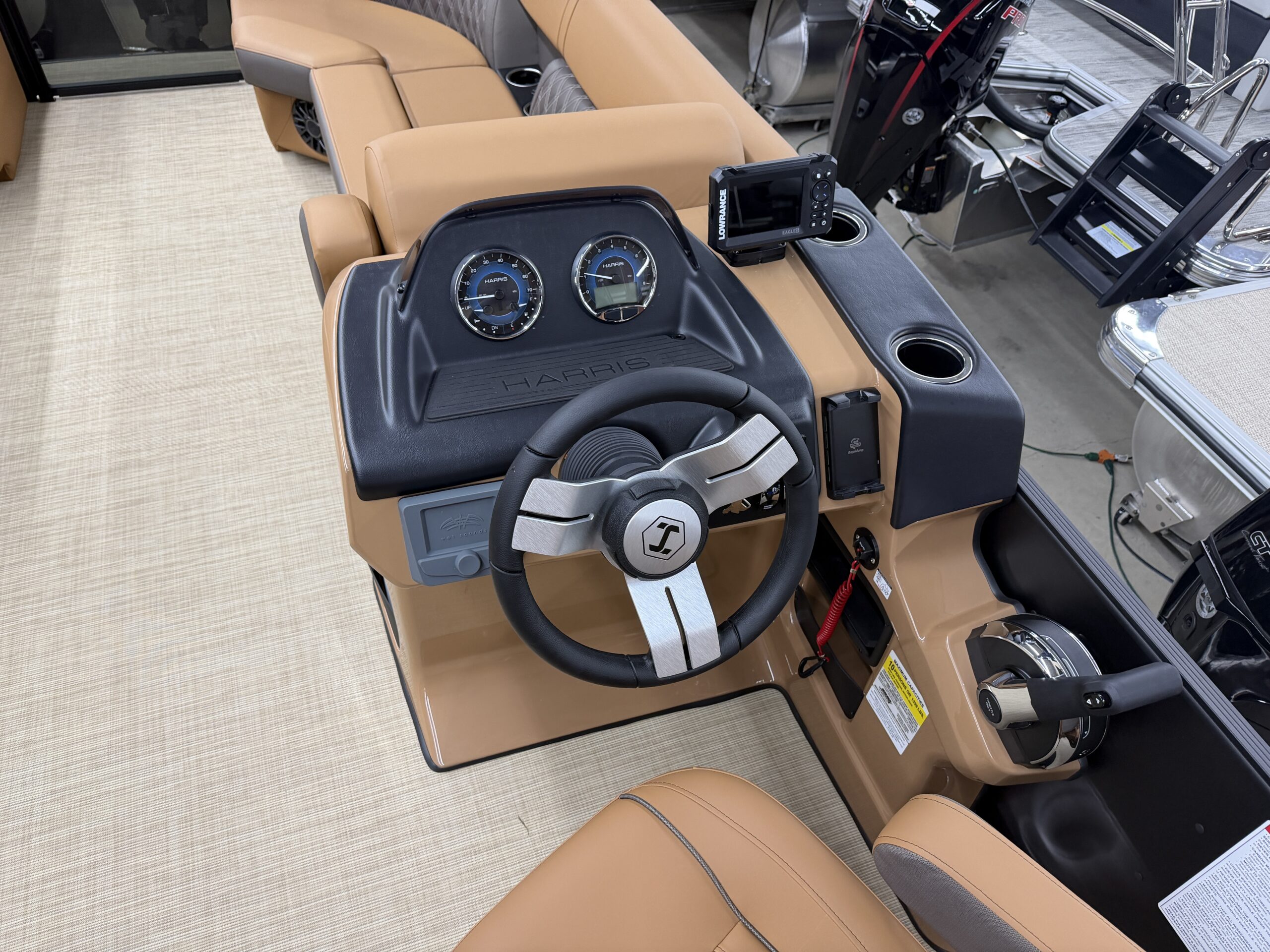2026 Harris Cruiser 230 SLDH Tri Toon  Mercury 150hp