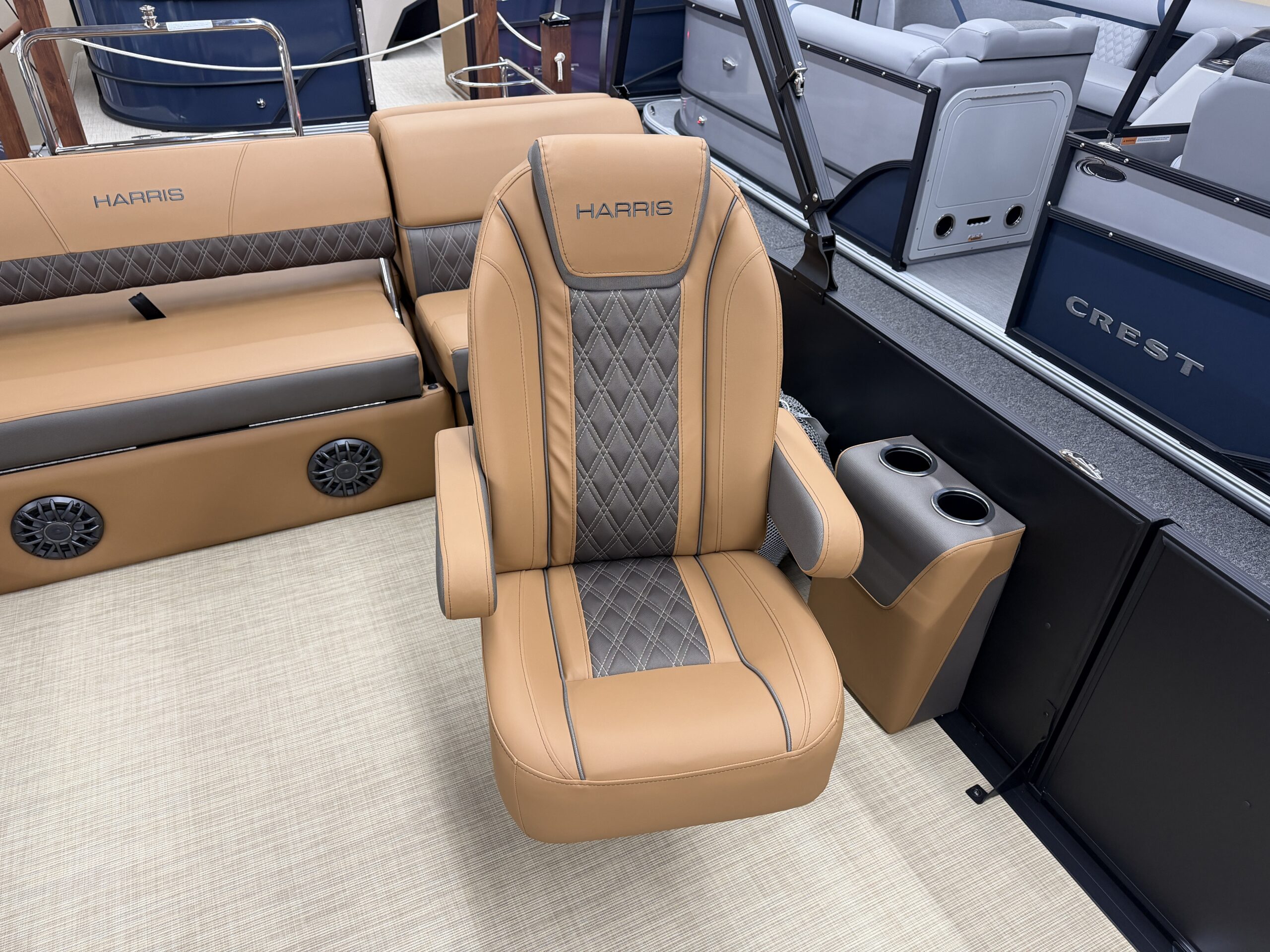 2026 Harris Cruiser 230 SLDH Tri Toon  Mercury 150hp